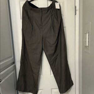 H&M Black & Brown Slacks